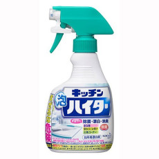日本 KAO 廚房泡沫清潔劑 漂白劑 (長效抗菌殺滅病毒) 400ml 